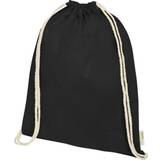 Bomuld - Snørre Gymnastikposer Bullet (One Size, Solid Black) Orissa Organic Cotton Drawstring Bag