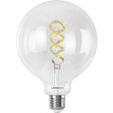 Kold hvid e27 LEDVANCE 4058075777897 LED (RGB)-lamp EEK F (A G) E27 Globeform 4.8 W = 40 W Varm og kold hvid, RGB (Ø x H) 124 mm x 124 mm 1 stk