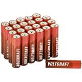 Voltcraft Batterier Batterier & Opladere Voltcraft LR03 AAA-batterier alkalisk-mangan 1,5 V 24 stk