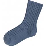 13/15 Børnetøj Joha Children's Wool Socks -Jeans Blue