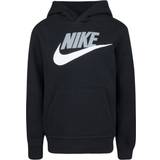 Nike Little Kid's Sportswear Club Fleece Pullover Hoodie - Black