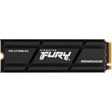 M.2 Harddiske Kingston Fury Renegade PCIe 4.0 NVMe M.2 SSD Heatsink 2TB