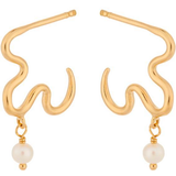 Perler Øreringe Pernille Corydon Ocean Dream Earrings - Gold/Pearls