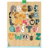 Multifarvet Bogstaver Børneværelse Vilac Animal Motif Wooden Letter