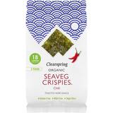 Clearspring Snacks Clearspring NatureSource Seaveg Crispies Tang Chips Chili