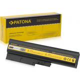 Patona Batterier - Laptop-batterier Batterier & Opladere Patona Batteri IBM Thinkpad T60/T61 4400mAh Li-Ion 10,8V