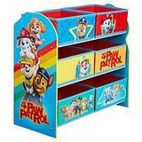 Paw Patrol Børneværelse Paw Patrol Kids Bedroom Toy Storage Unit With 6 Storage Boxes
