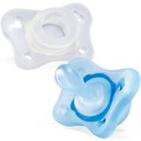 Chicco Hvid Sutter & Bidelegetøj Chicco 7322121-soother PHYSIO MINI SOFT SILIC 0-2 M 2 PCS BOY