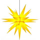 Gul - Udendørsbelysning Julebelysning Herrnhuter Sterne Without Suspension Yellow Julestjerne 40cm