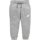 Nike Kid's Club Fleece Rib Cuff Pants - Carbon Heather