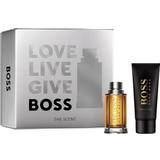 Hugo Boss Herre Gaveæsker Hugo Boss Black fragrances The Scent Gift Set Toilette Shower Gel