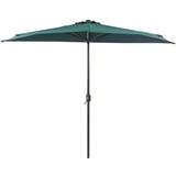 Beliani Half-Round Shade Garden Parasol Umbrella 2.7m