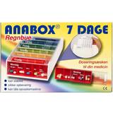 Anabox Krykker & Medicinske hjælpemidler Anabox Doseringsæske Ugebox 1 stk