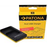 Batteri canon lp e6 Patona Dual hurtigoplader til Canon LP-E6, LPE6