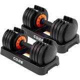 Fitness vægt Core 2 x Adjustable dumbbell 50 kg