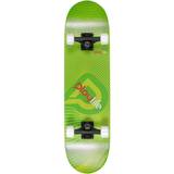 Skateboards børn Playlife Illusion Green Skateboard til børn