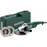 Metabo Vinkelsliber 230mm 2200W WE 2200-230 m/2×diamantsk