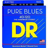 DR Musiktilbehør DR Strings PB5-40 Pure blues 5-strenget bas-strenge, 040-120