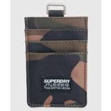 Superdry Kortholdere Superdry Mens Fabric Card Wallet - Khaki - One