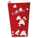 Popcornbægre Multi Popcornbæger 50 Stk. Rød med hvide popcorn