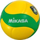 Læder Volleyballbold Mikasa V200W CEV CEV match volleyballbane (5)