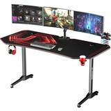 Full Desk Mouse Pad Gaming bord Ultradesk Frag XXL Red, 1600x750x760mm
