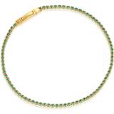 Grøn Armbånd Sif Jakobs Ellera Bracelet - Gold/Green