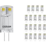 Osram parathom g4 Osram Fordelspakke 20x Parathom LED Pin G4 0.9W 100lm 827 ekstra varm hvid erstatter 10W