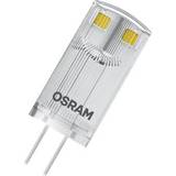 Led pærer g4 lumen LEDVANCE LED Base PIN klar 100 lumen, 0,9W/827 G4 5-pak