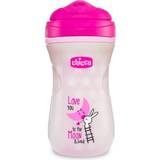 Chicco Babymad opbevaring Chicco Shiny Termo thermos mug 14m Pink 266 ml
