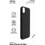 Aiino Covers & Etuier Aiino Strongly Premium cover til iPhone Xs Max Sort/blå, Farve Sort