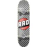 RAD Board Co. Checkers Progressive Komplet Skateboard Sort/Grå 7.5"