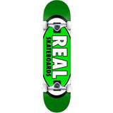 Real Skateboards Real Komplet Skateboard Classic Oval (Grøn) Grøn 8"