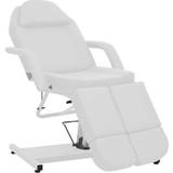 Massage- & Afslapningsprodukter vidaXL Behandlingsstol konstläder vit 180x62x78 cm
