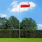 Flag vidaXL polsk flag 90x150