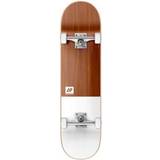 Brun Komplette skateboards Hydroponic Komplet Skateboard Clean (White-brown) Hvid/Brun 7.875"