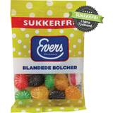 Bolcher Evers Blandede Bolcher sukkerfri 70g