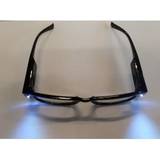 Læsebriller See-Cardt sort med led lys og styrke 1.5