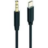 2GO USB-C Minijack kabel 1m USB-C/3,5mm