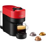 Rød Kaffemaskiner Krups Nespresso Vertuo Pop kapselkaffemaskine spicy