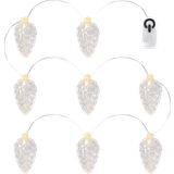 Glas Lyskæder Sirius Celina Transparent Lyskæde 8 Pærer