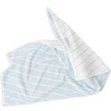 Håndklæder OYOY Raita Cloud Badehåndklæde Blå (100x50cm)