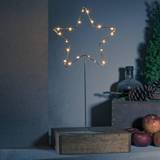 LED-belysning - Sølv Julebelysning Konstsmide 1218-993, Dekorativ lysfigur Juleby