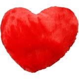 Boligtekstiler MikaMax Warming Heart Pillow Komplet pyntepude Rød (20x26cm)