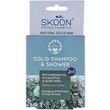 Skoon Solid Shampoo & Shower Bar 2 I 1 Energy And Freshness 90