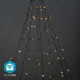 LED-belysning - Sort Julebelysning Nedis SmartLife Wifi Warm Julelampe