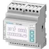 Elmålere på tilbud Siemens Sentron, måleinstrument, 7KT PAC1600, LCD, L-L: 400 V, L-N: 230 V, 5 A, 3-faset, S0