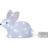 Star Trading Crystal rabbit Gennemsigtig Julelampe