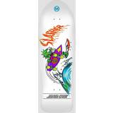 Hvid Decks Santa Cruz Skateboard Deck Meek OG Slasher Re-Issue White 10.1" x 31.13"