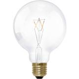 Segula LED-pærer Segula 55282 LED (RGB)-lamp Energiklasse F (A G) E27 Globeform 3 W = 26 W Varmhvid (Ø x L) 95 mm x 140 mm 1 stk